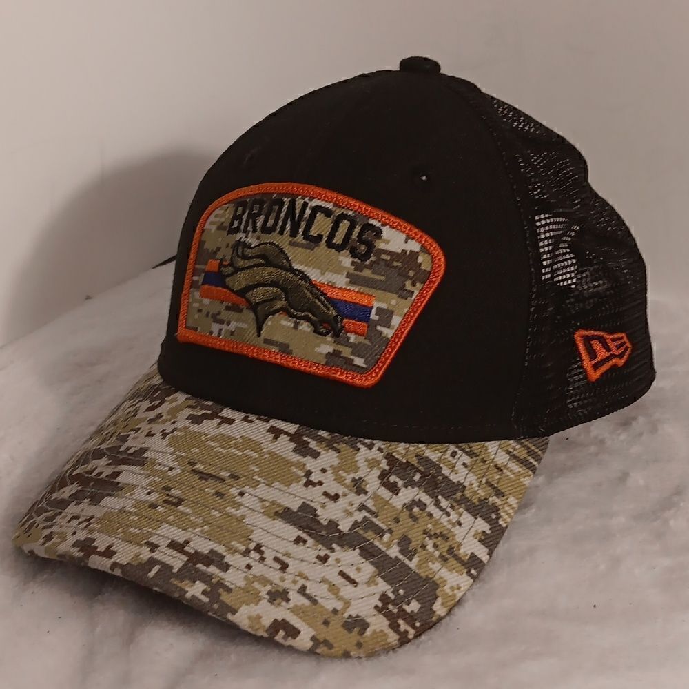 NFL Denver Broncos Salute To Service 9Forty Snapback Truckers Hat